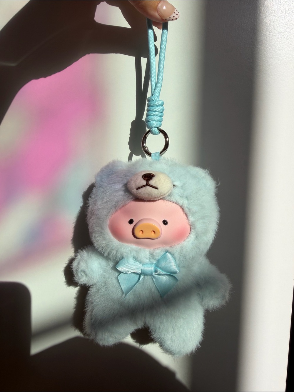 Lulu the Piggy keychain
